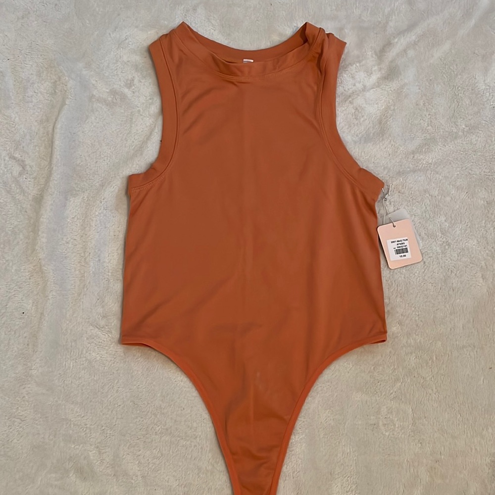 withy orange bodysuit